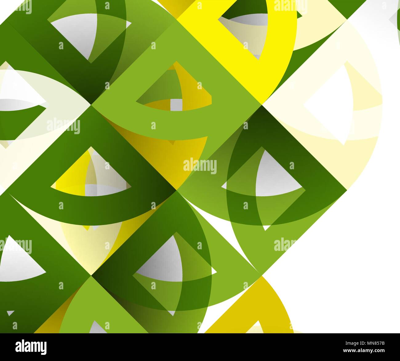 Cut paper circles, mosaic mix geometric pattern design. Cut paper