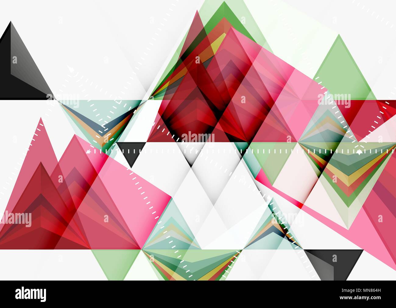 Triangular low poly vector a4 size geometric abstract template. Triangular  low poly vector a4 size geometric abstract template. Multicolored triangles  on light background, futuristic techno or business design Stock Vector  Image &