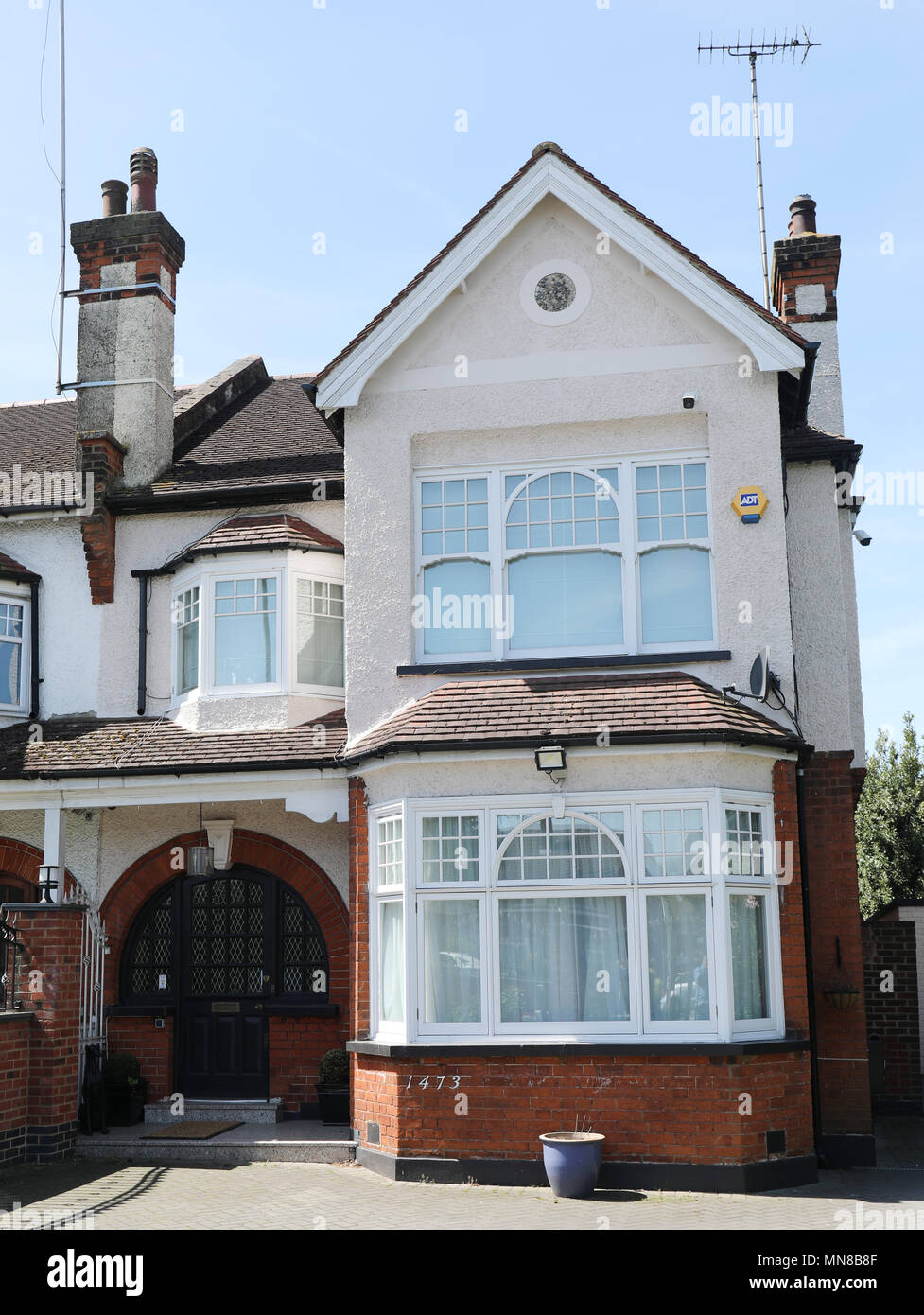 Pic shows Last home in Whetstone North London of deceased TV star Dale