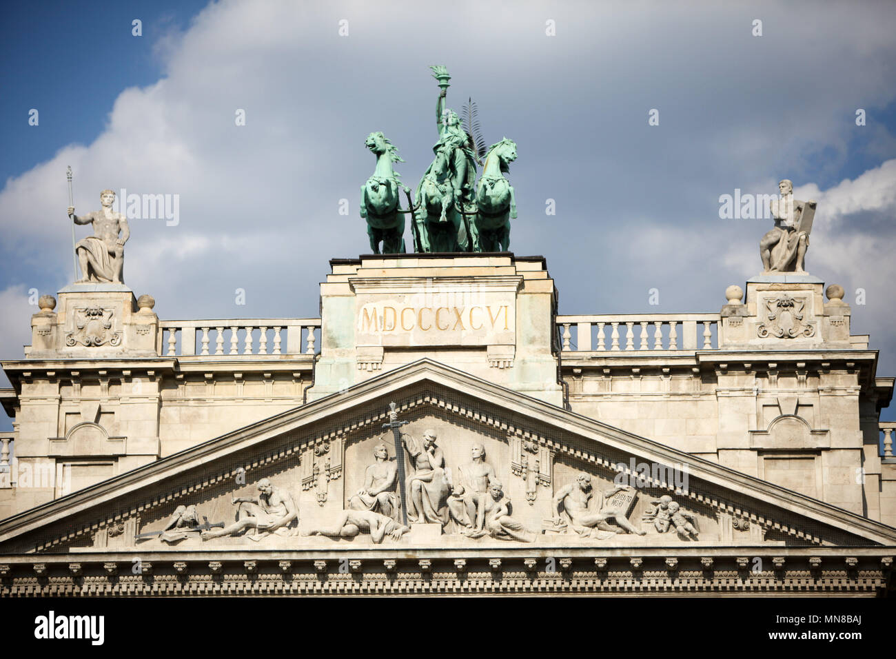 History in Architecture Stock Photo