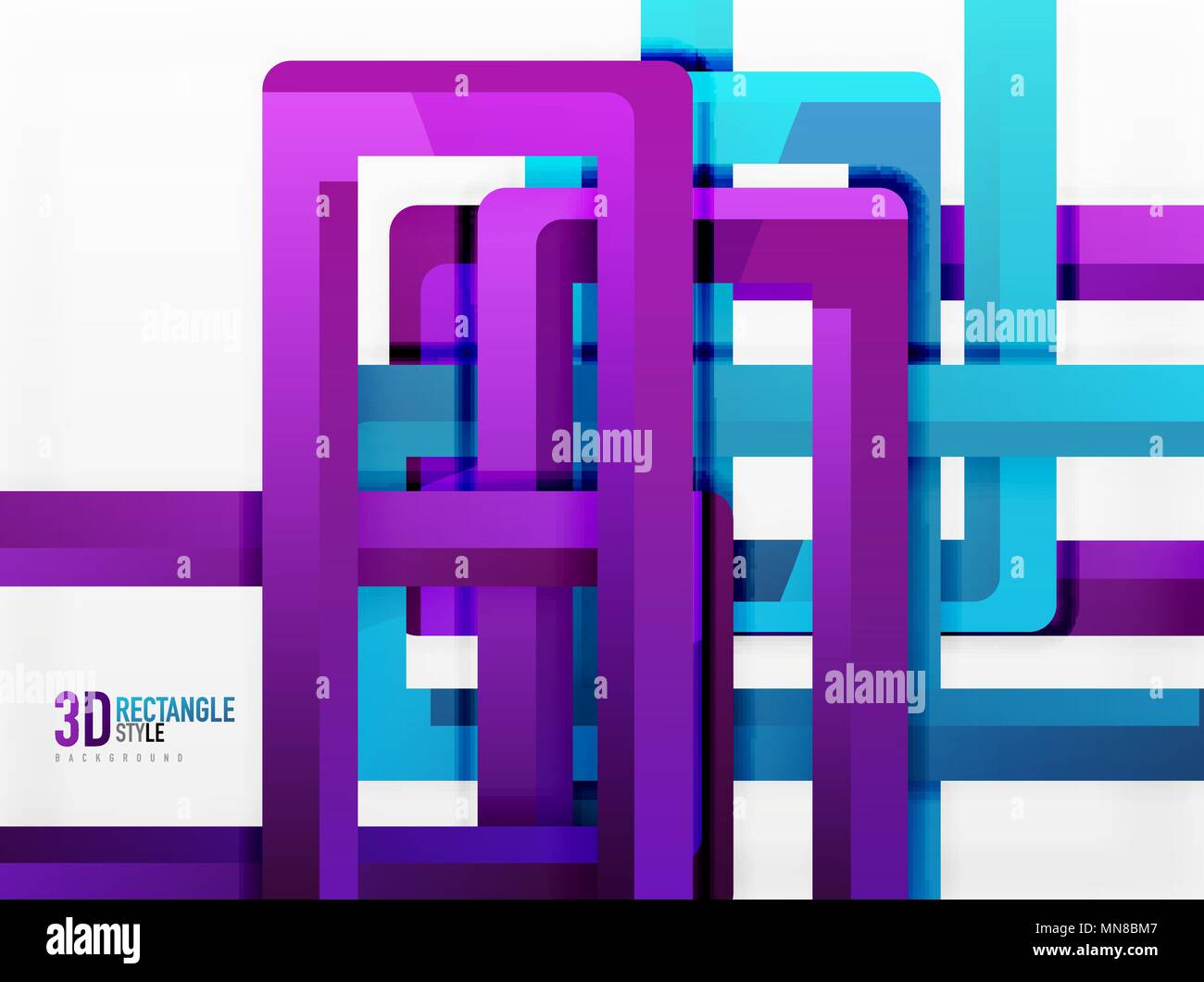 Rectangle tube elements, vector background. Rectangle tube elements ...