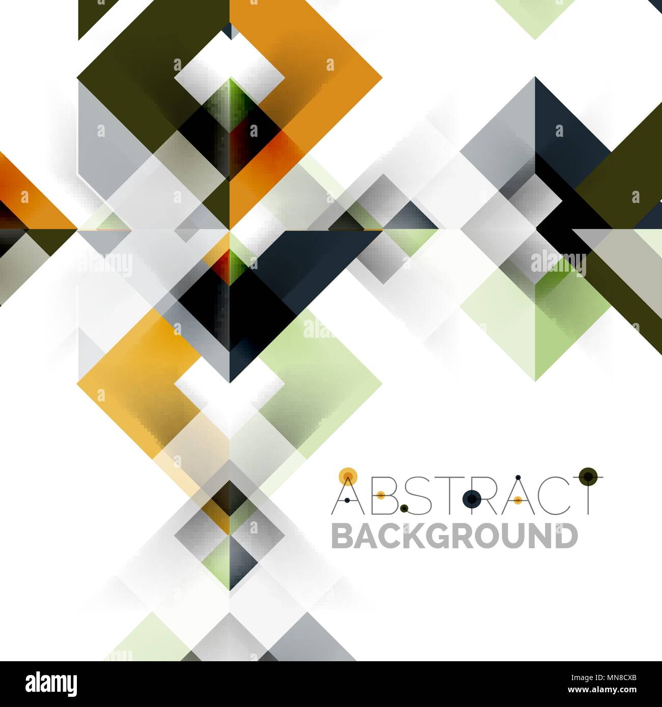 Modern square geometric pattern design on white. Modern square ...