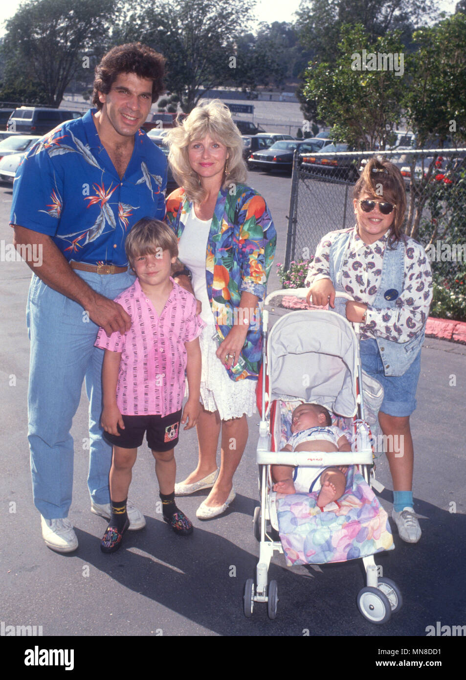 LOS ANGELES, CA - AUGUST 18: Actor Lou Ferigno, Louis Ferigno, Jr ...