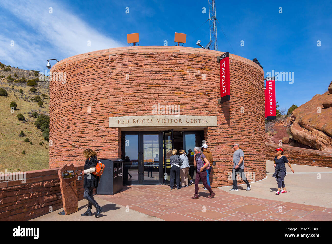 Ship rock top grille red rocks