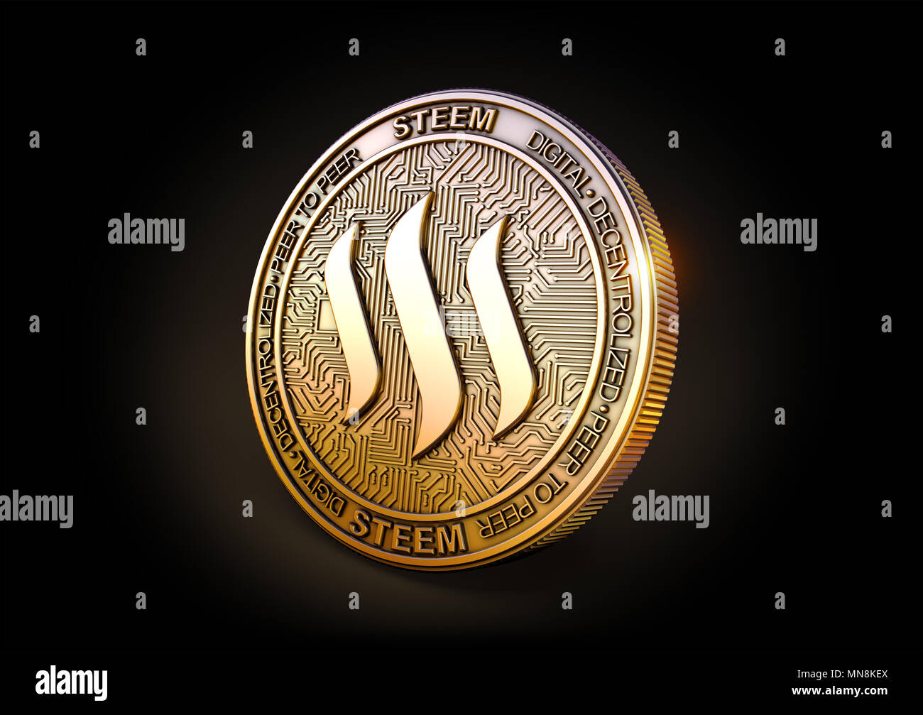 Steem coin hi-res stock photography and images - Alamy