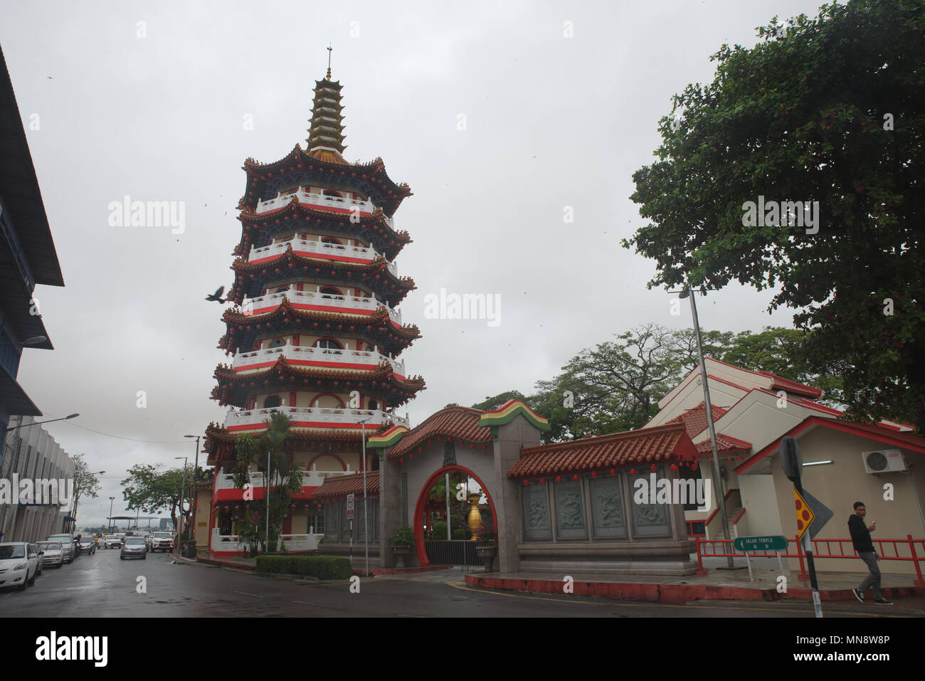 Tua Pek Kong temple, Sibu, Malaysia Stock Photo