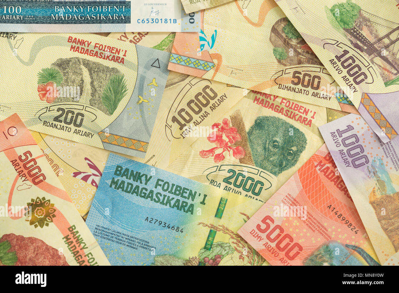 madagascar-money-ariary-stock-photo-alamy