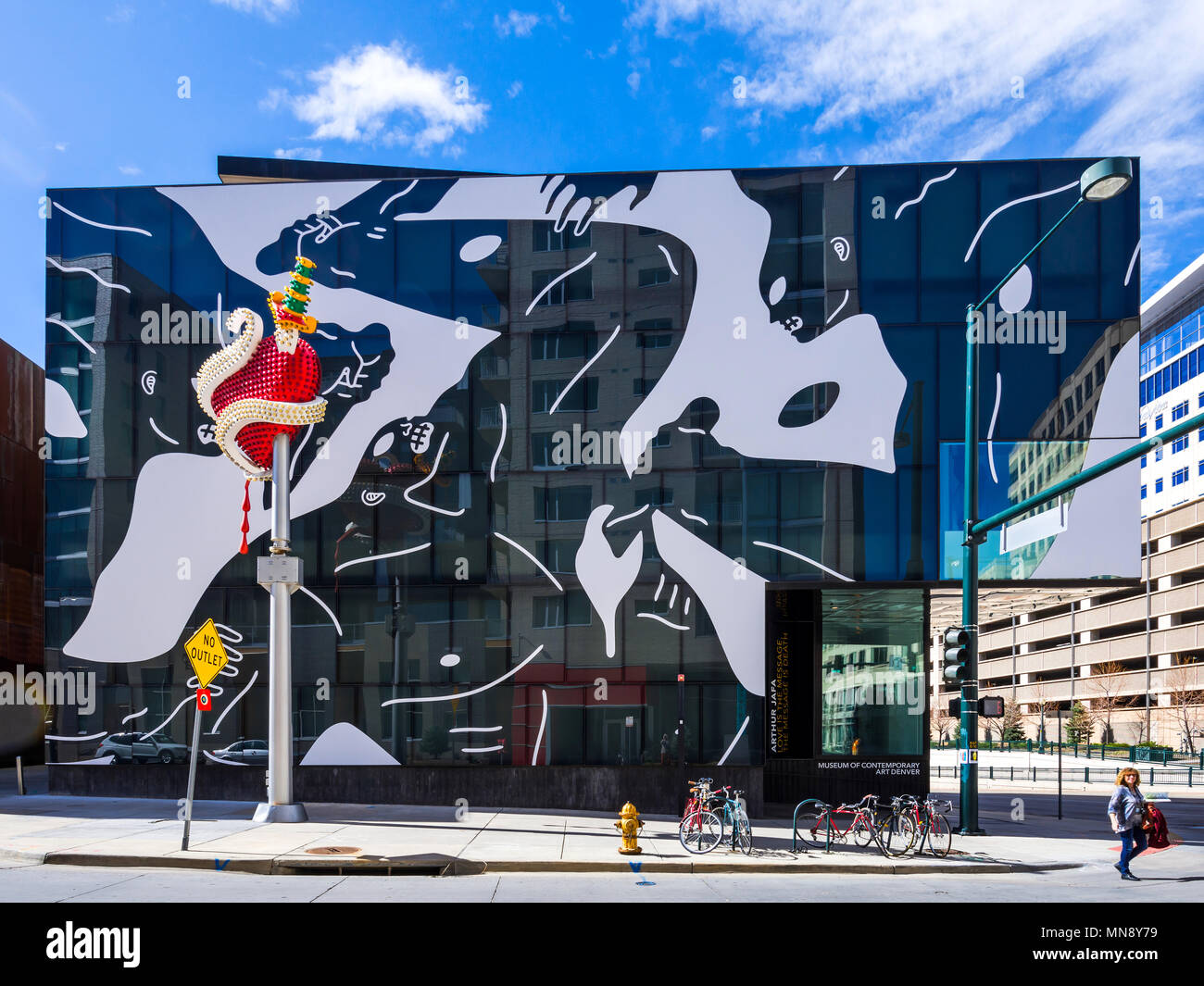 Museum of Contemporary Art, Denver, Colorado, USA Stock Photo Alamy