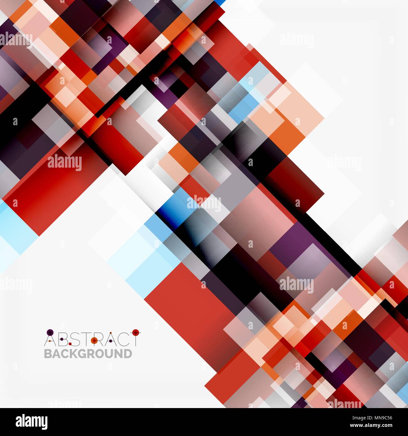 Abstract blocks template design background, simple geometric shapes on ...