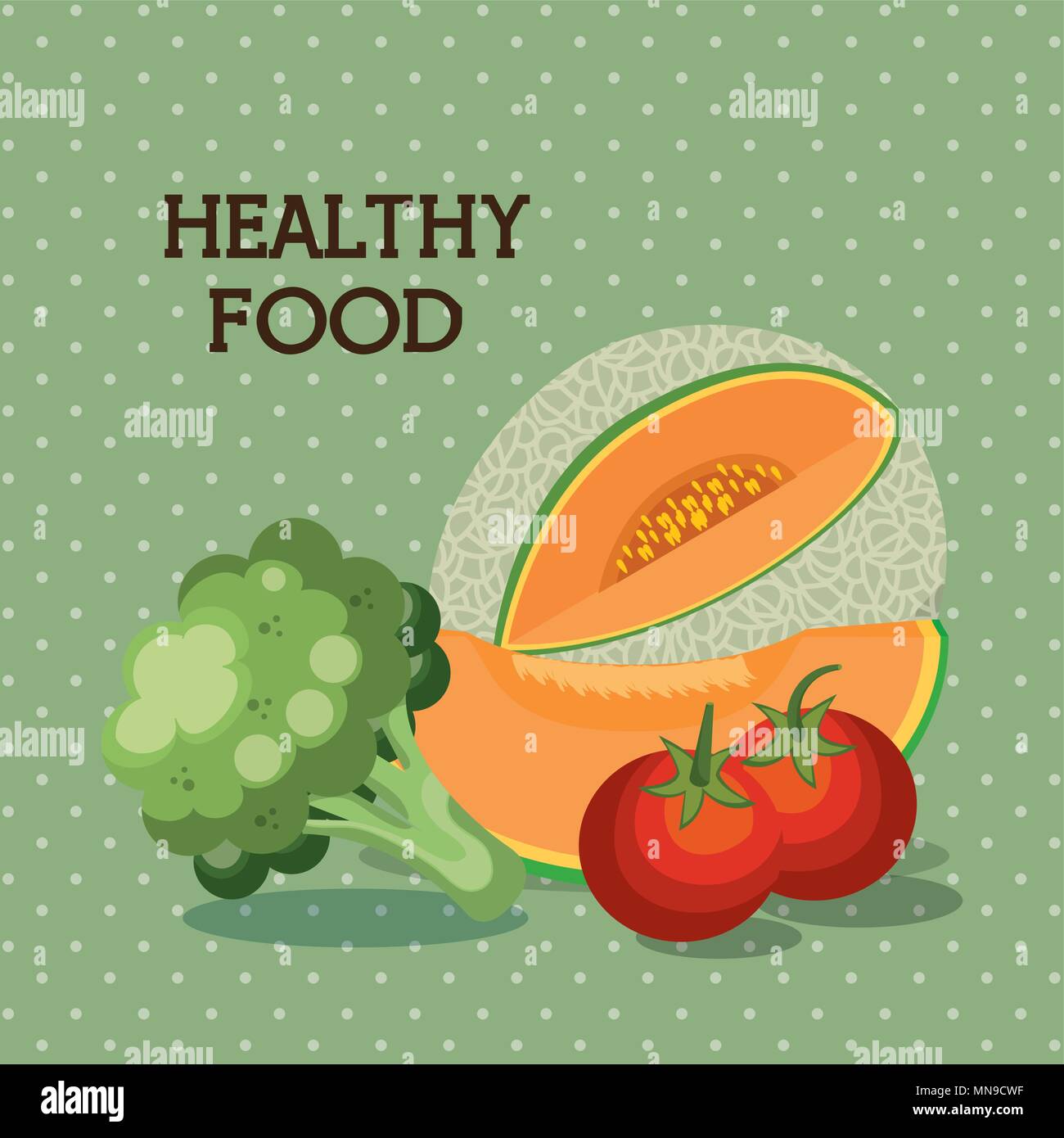 fruits and vegetables healthy food Stock Vector Image & Art - Alamy