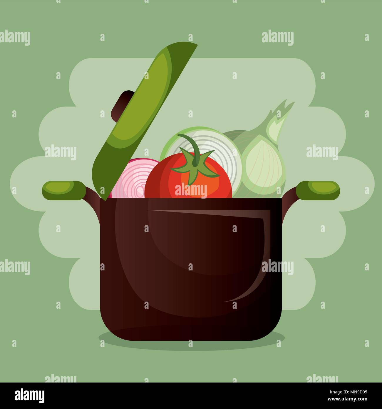 fresh vegetables healthy food Stock Vector Image & Art - Alamy