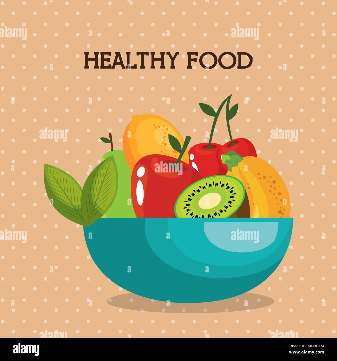 fresh fruits healthy food Stock Vector Image & Art - Alamy