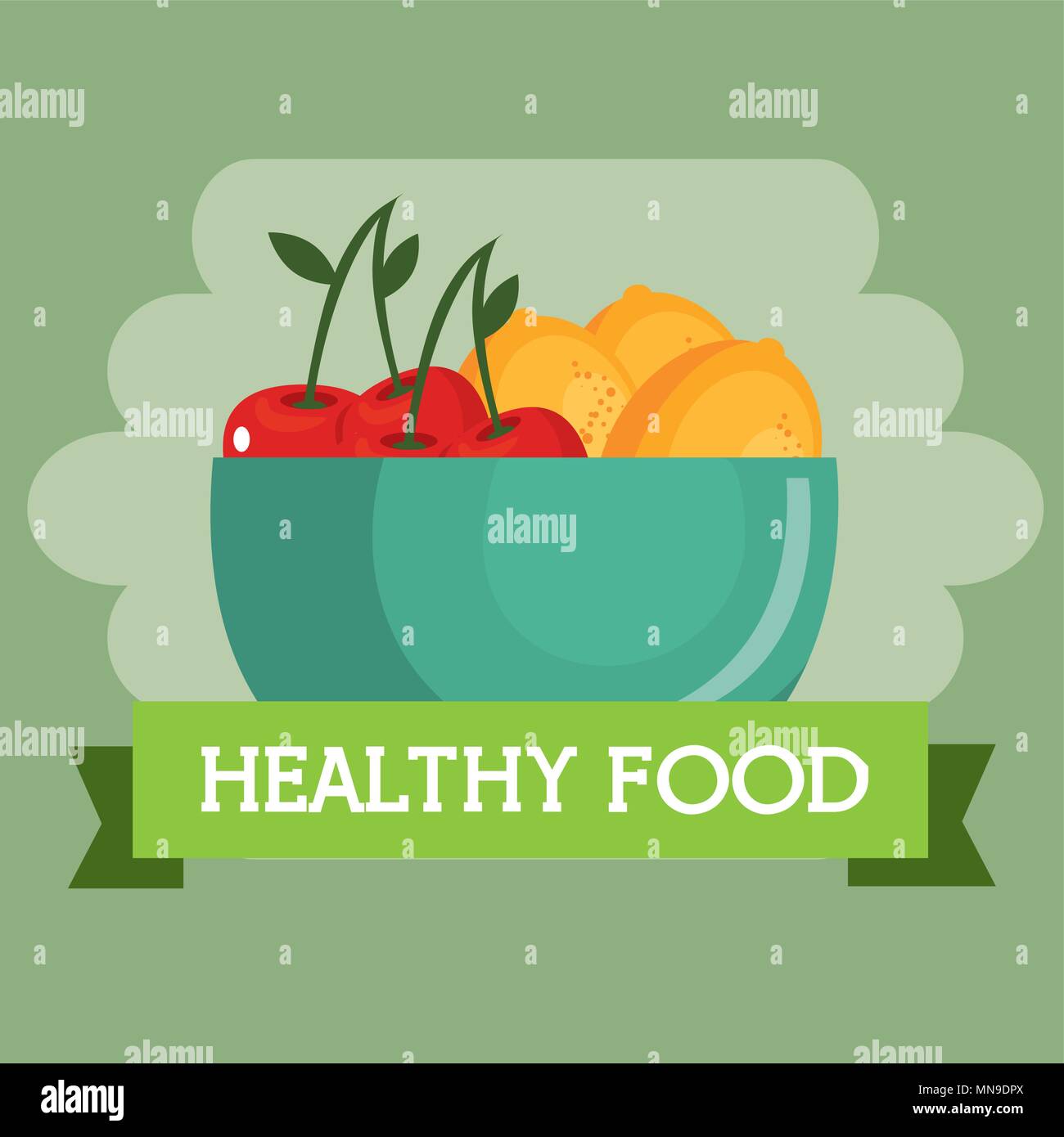 fresh fruits healthy food Stock Vector Image & Art - Alamy