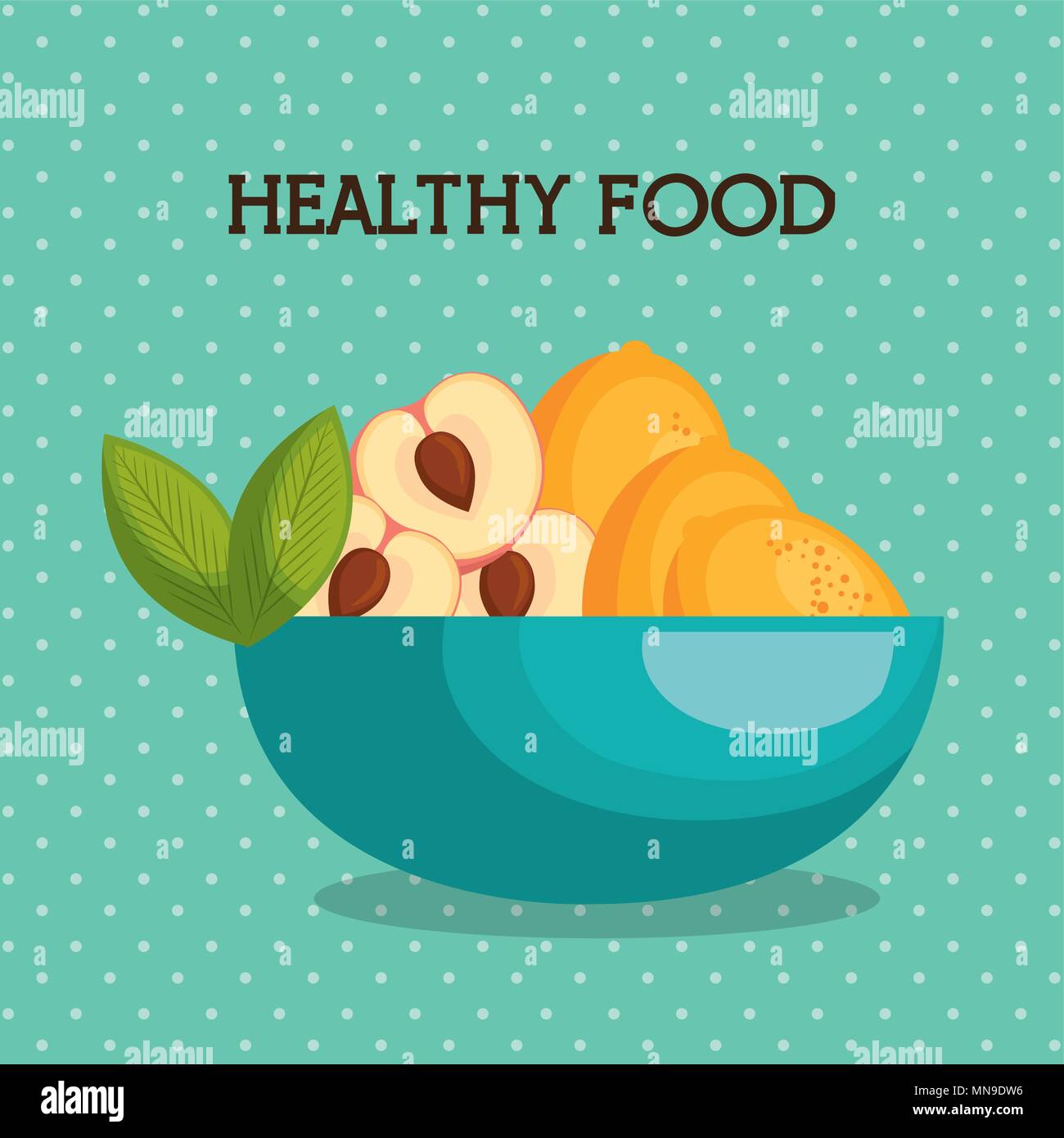 fresh fruits healthy food Stock Vector Image & Art - Alamy