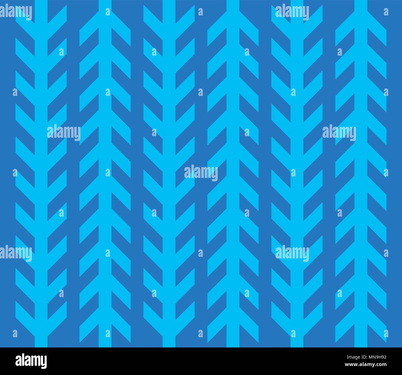 Optical illusion, colorful blocks, different shapes Stock Vector