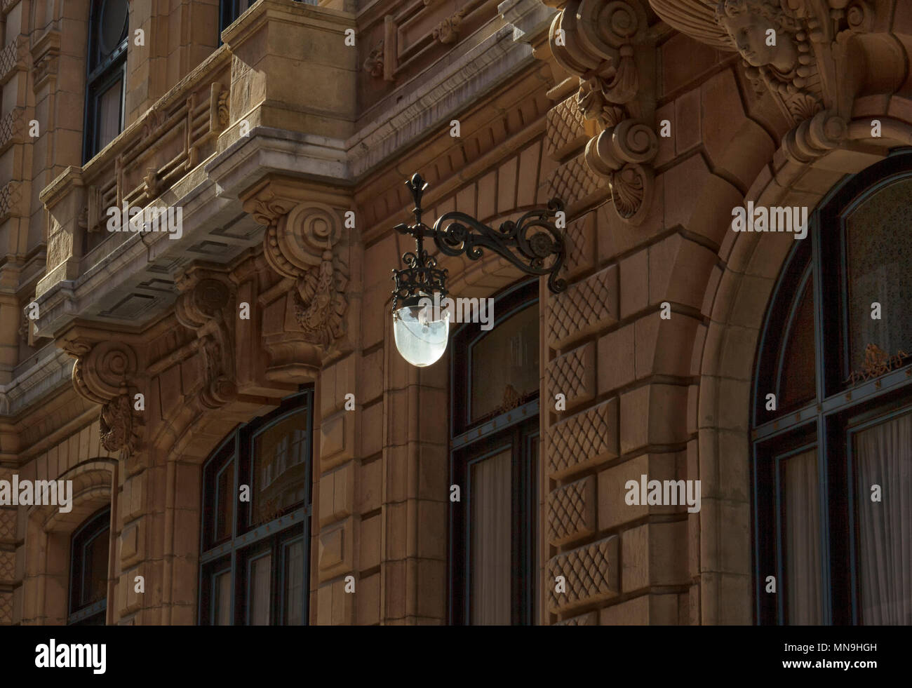 buildings in the city of bilbao Stock Photo - Alamy