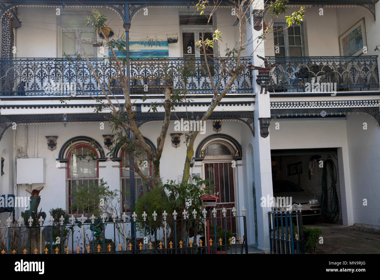traditional victorian terraced houses east balmain sydney new south