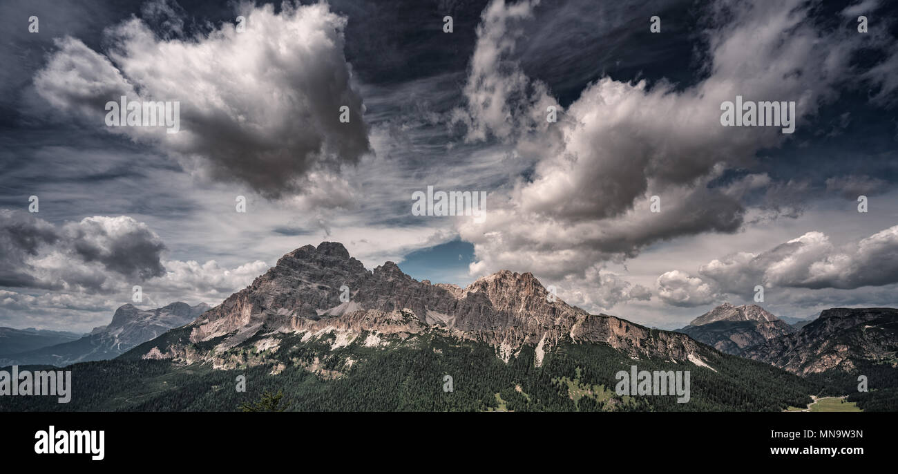 South Tyrol - Dolomites. Südtirol - Dolomiten. Stock Photo