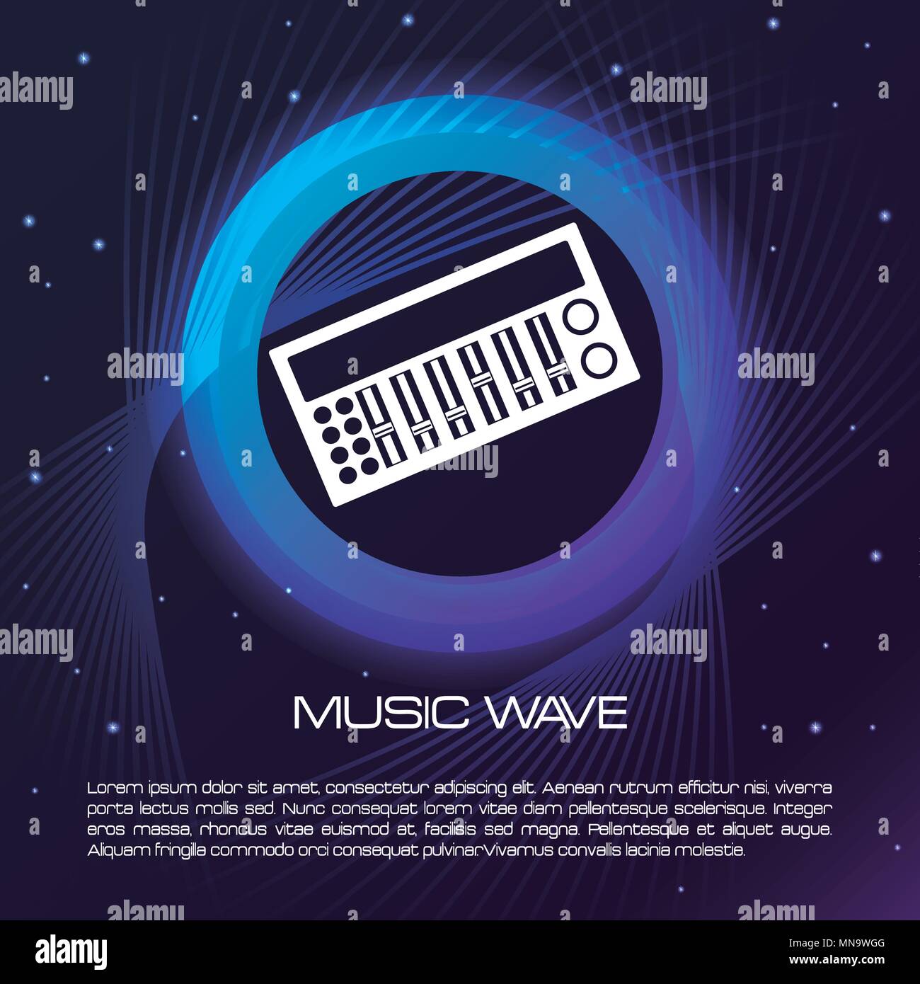 Music wave infographic Stock Vector Image & Art - Alamy