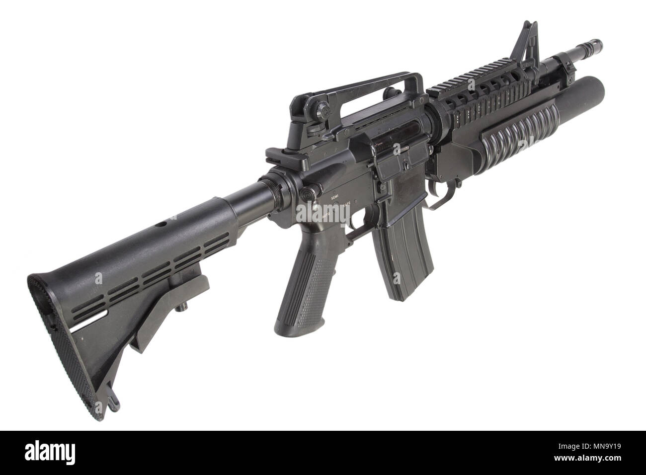 M203 grenade launcher Cut Out Stock Images & Pictures - Alamy