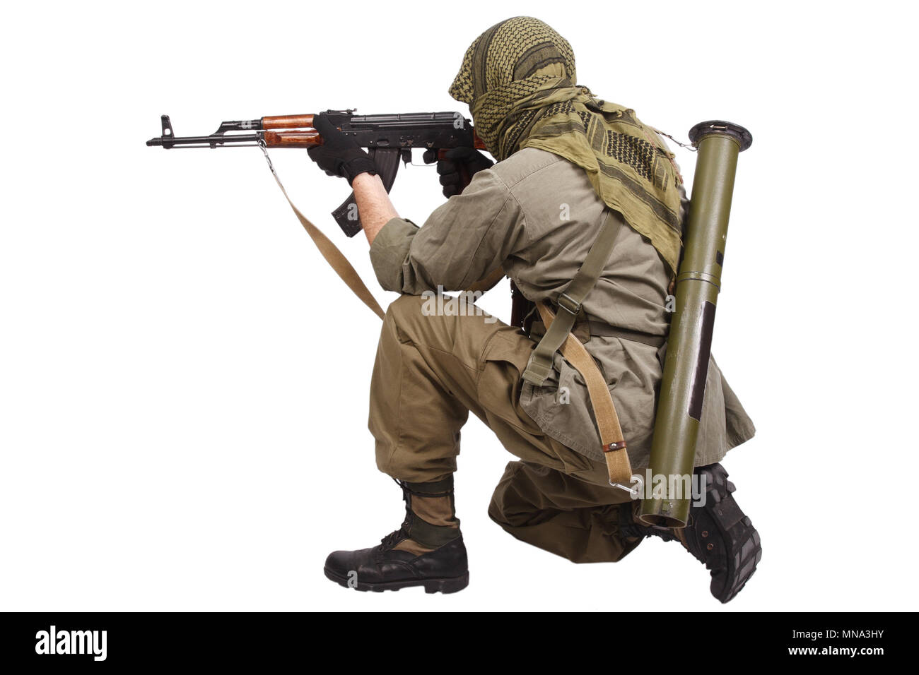 Man Holding Ak47 Gun High Resolution Stock Photography and Images - Alamy