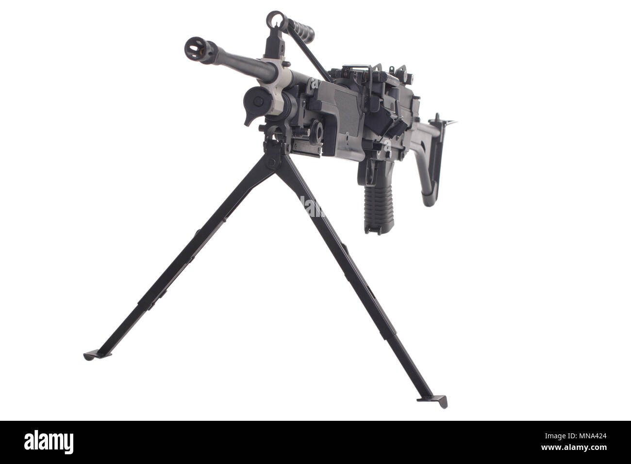 Us marines machine gun military Cut Out Stock Images & Pictures Alamy