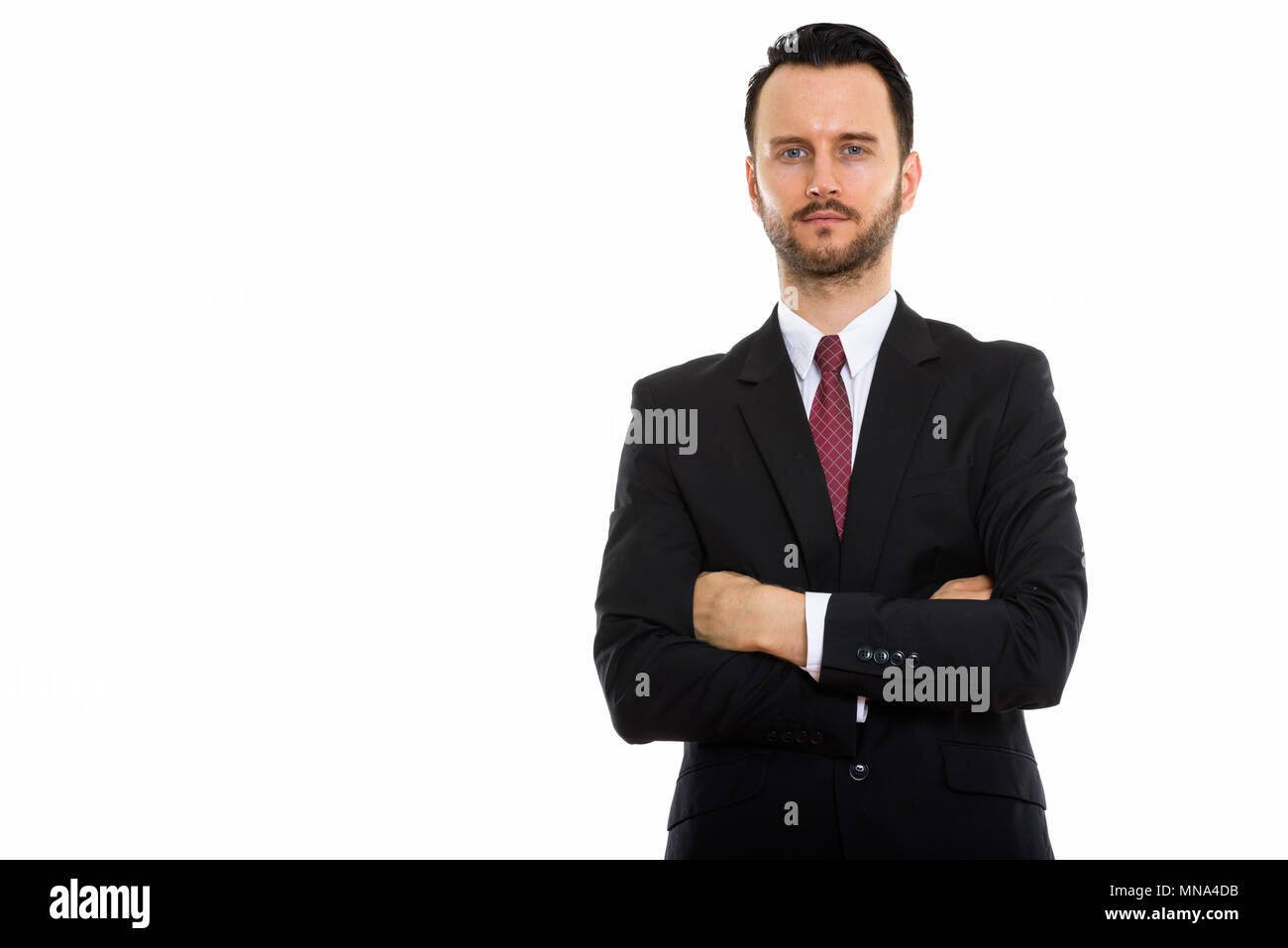 Young handsome bearded man doctor Stock Photo