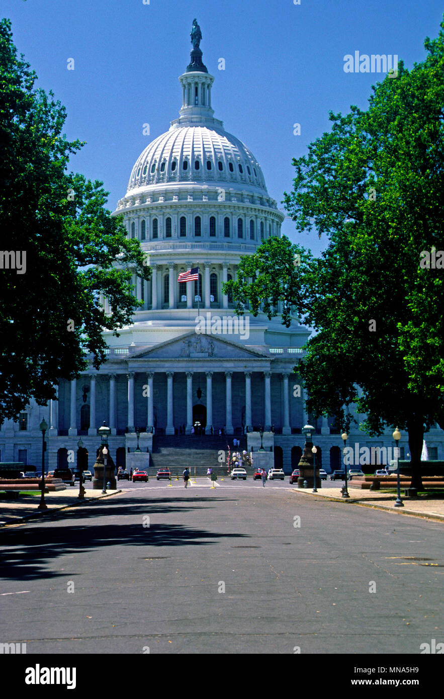 Washington Dc Usa May 1986 East Front Of The Us Capital As Seen From The Ground Level On East Capitol Street Stock Photo Alamy Washington Dc Usa May 1986 East Front Of The Us Capital As Seen From The Ground Level On East Capitol Street Stock Photo Alamy