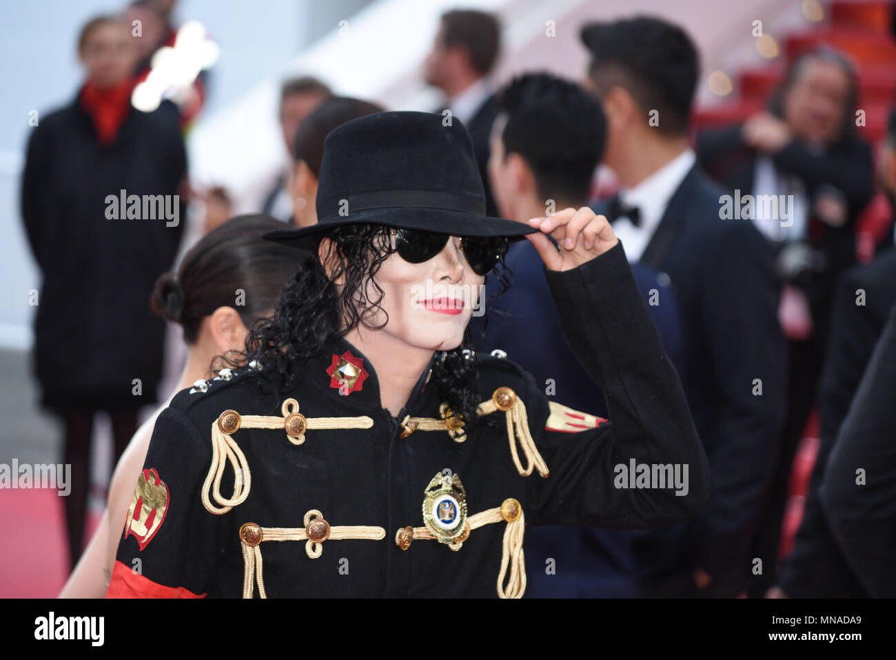 Cannes, France. May 15, 2018 Cannes, France A lookalike of Michael