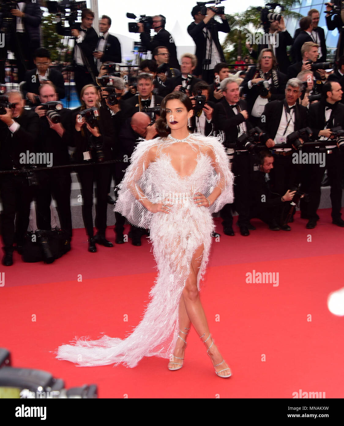 Cannes, France. 15th May 2018. Sara Sampaio  attendingThe RED CARPIT for STAR WARS STORY  at Cannes Film Festival15th May 2018 Credit: Peter Phillips/Alamy Live News Stock Photo
