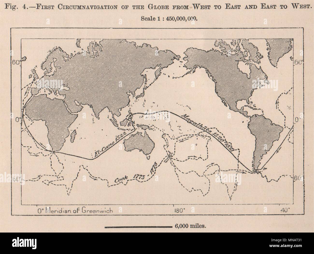 First Circumnavigation Globe By High Resolution Stock Photography and