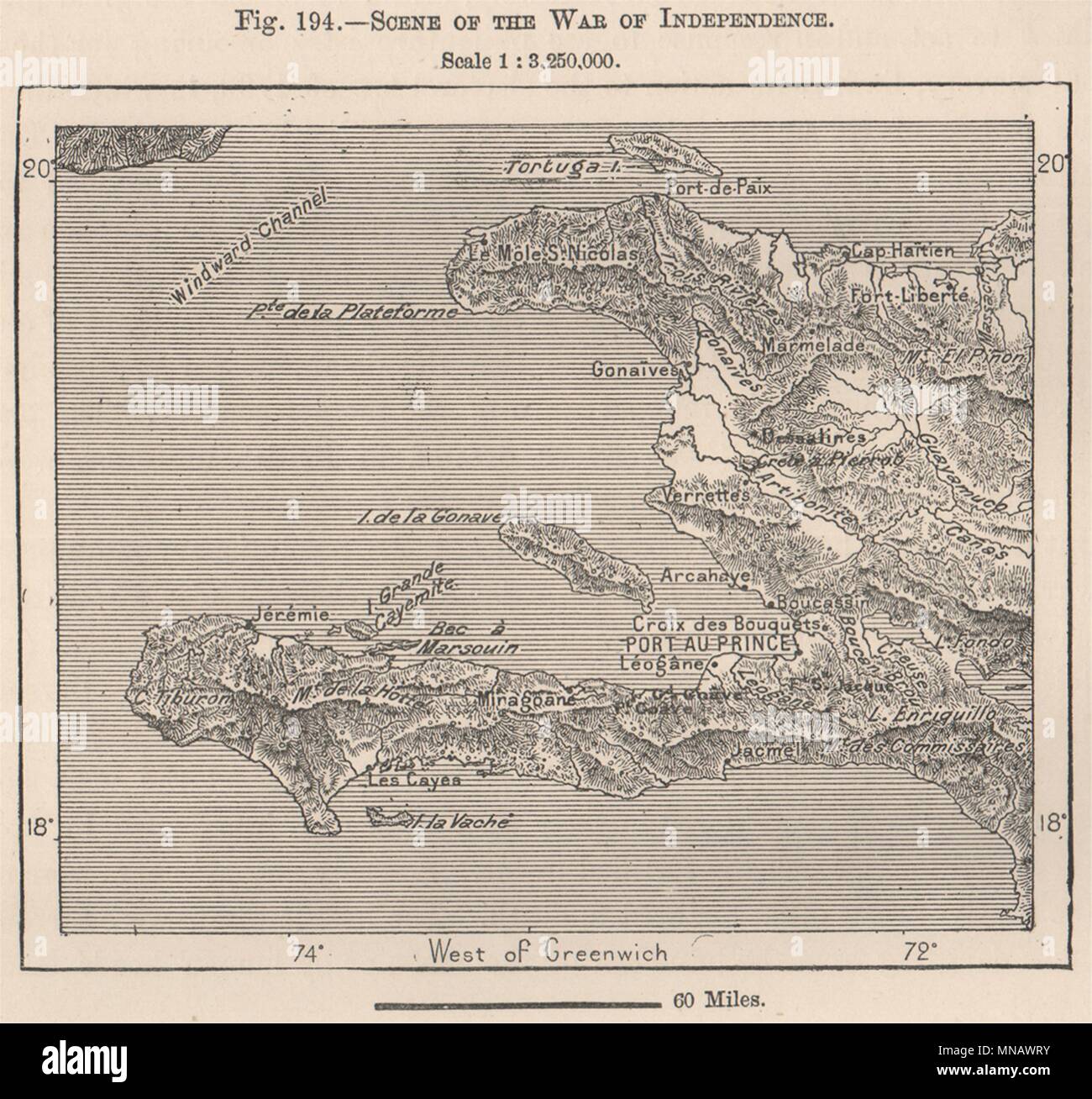 https://c8.alamy.com/comp/MNAWRY/scene-of-the-war-of-independence-haiti-hispaniola-1885-old-antique-map-chart-MNAWRY.jpg