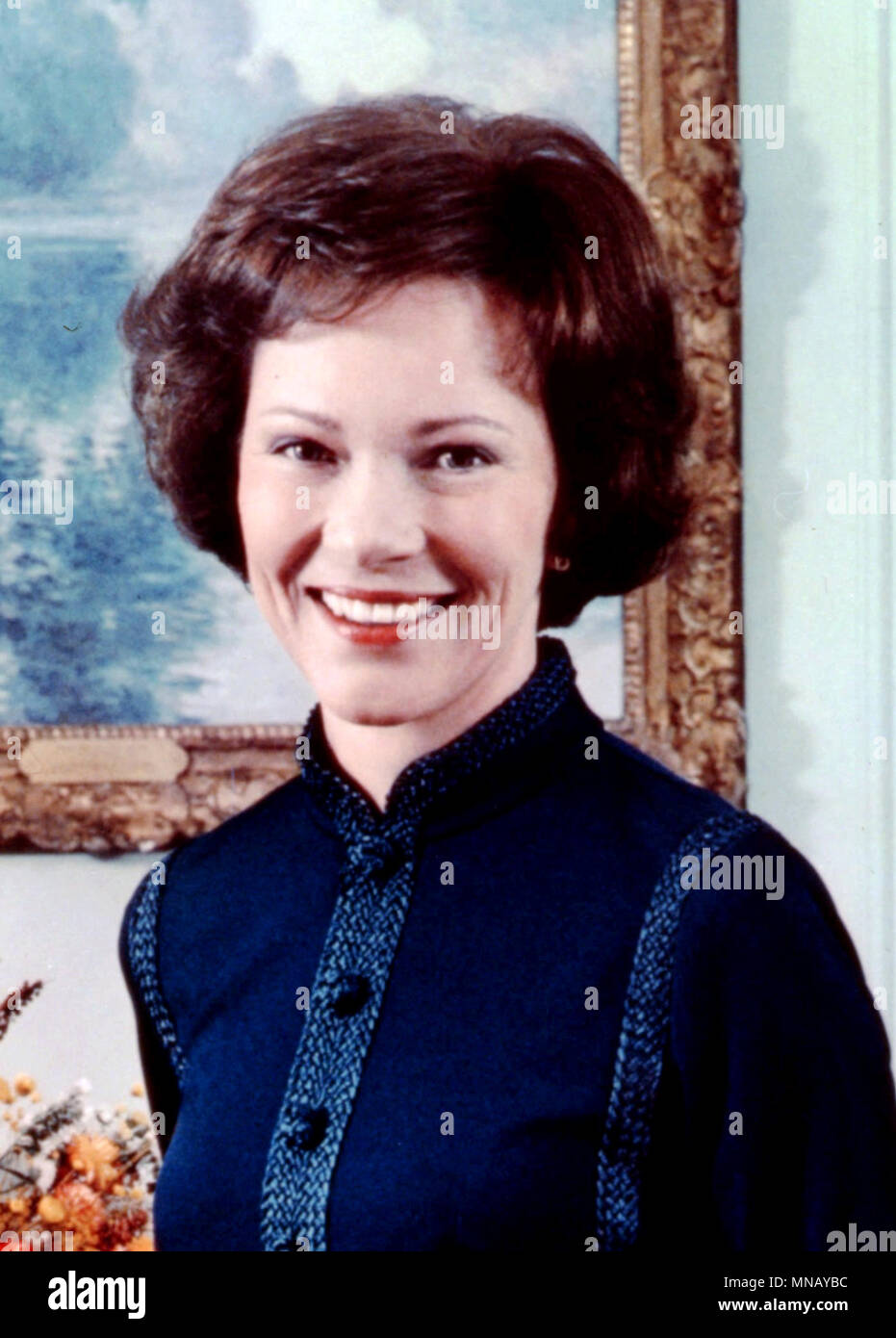 Rose Carter, Eleanor Rosalynn Carter, wife of the 39th President of the United States, Jimmy Carter, and served as the First Lady of the United States from 1977 to 1981 Stock Photo