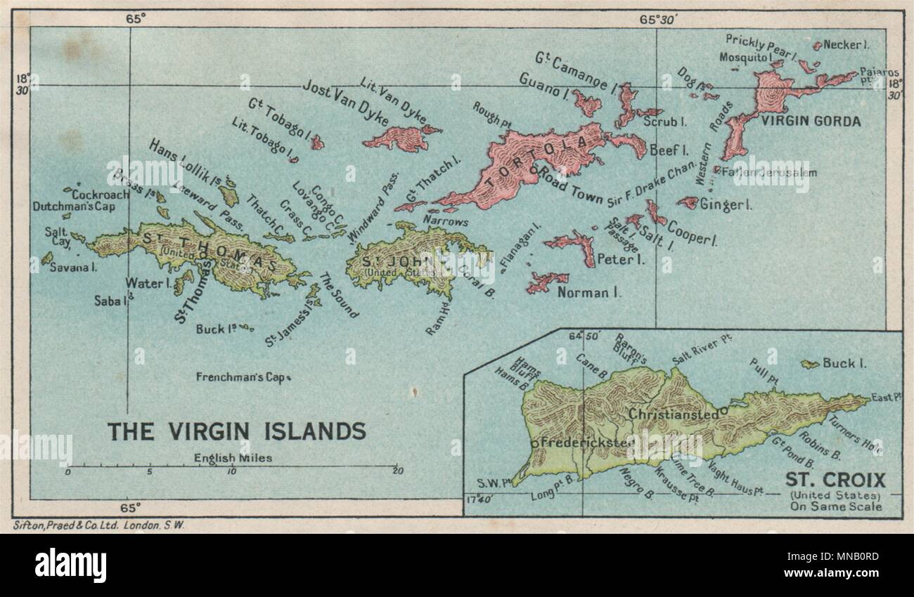 st croix usvi map