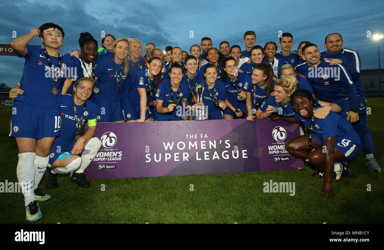 Chelsea Women's Super League Champions during the Women's Super League ...
