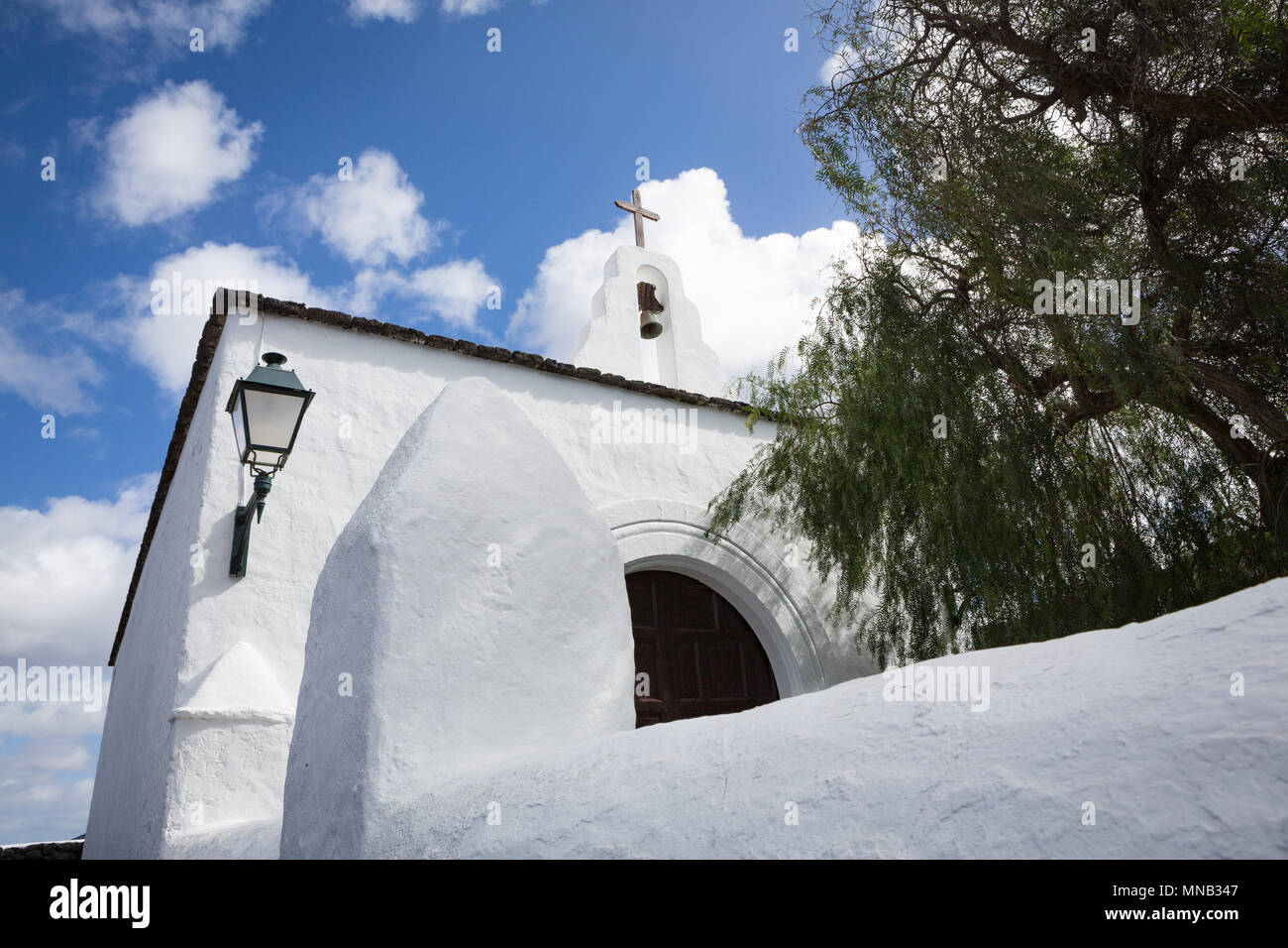 LANZAROTE, CANARY ISLANDS, SPAIN: Ermita de la Caridad, the little ...