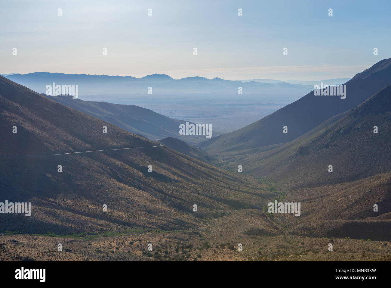 9 mile canyon road leading from pearsonville on highway 395 to Kennedy