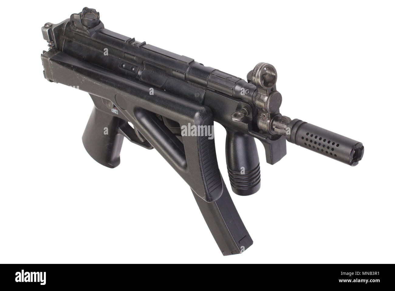 submachine gun MP5 isolated Stock Photo - Alamy