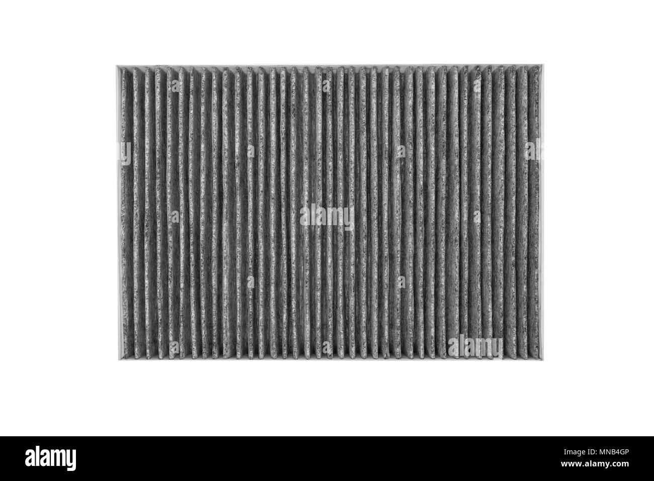 Carbon filter car isolated on a white background Stock Photo Alamy