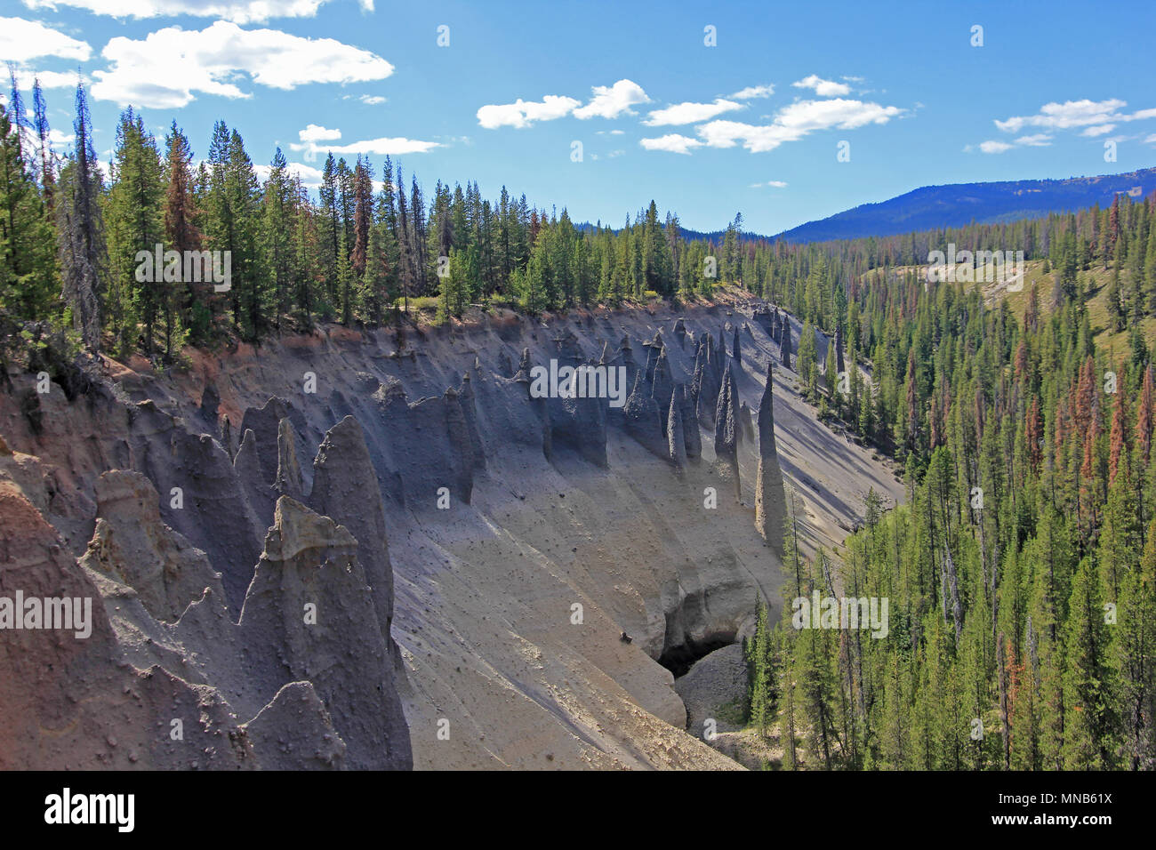 Pinnacles, geological feature in Crater Lake National Park, Oregon