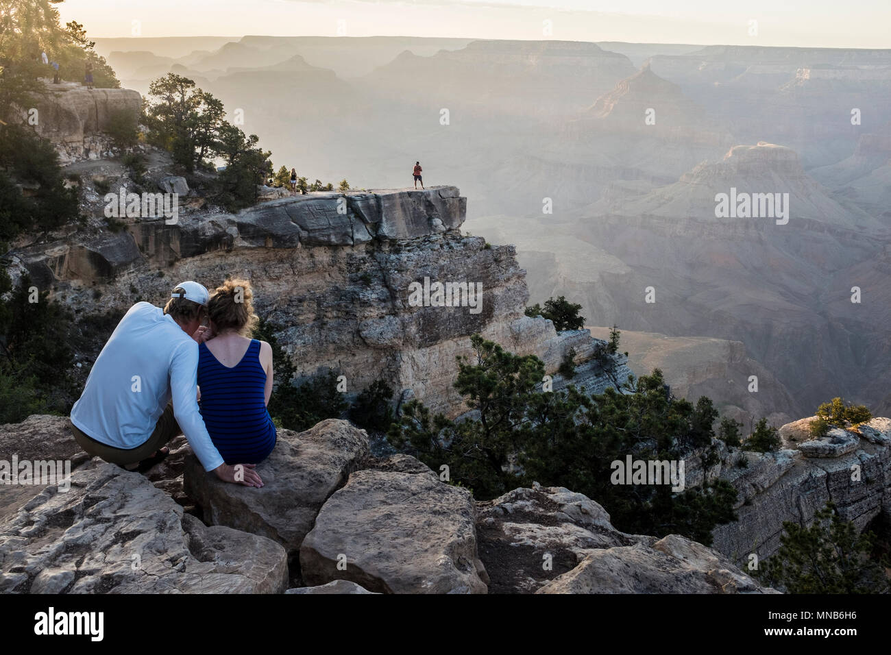 Love is in the Grand Canyon Stock Photo