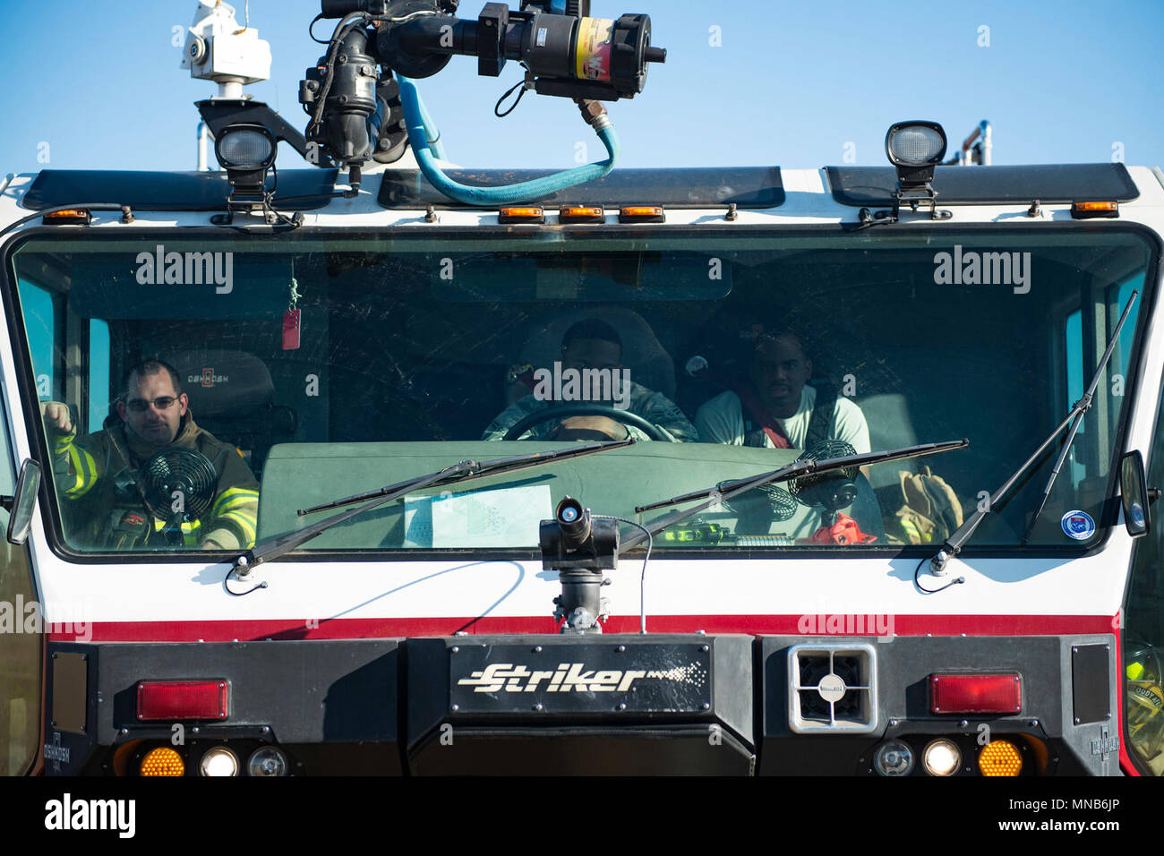 Aircraft rescue firefighting vehicles hi-res stock photography and ...