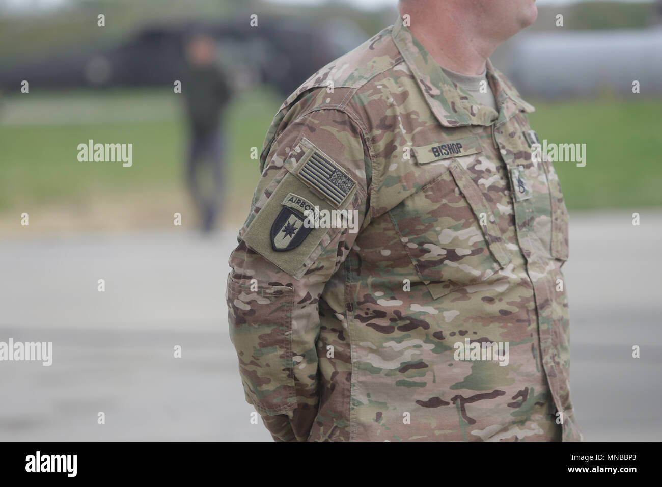United States Air Force symbol on a US soldier uniform Stock Photo - Alamy
