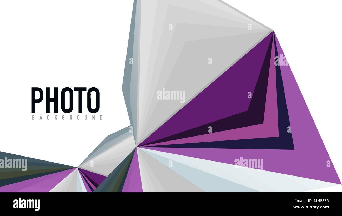 abstract white low poly background stock photos & abstract white low abstract white low poly background stock photos & abstract white low, Low Poly Business Presentation Template, Presentation templates
