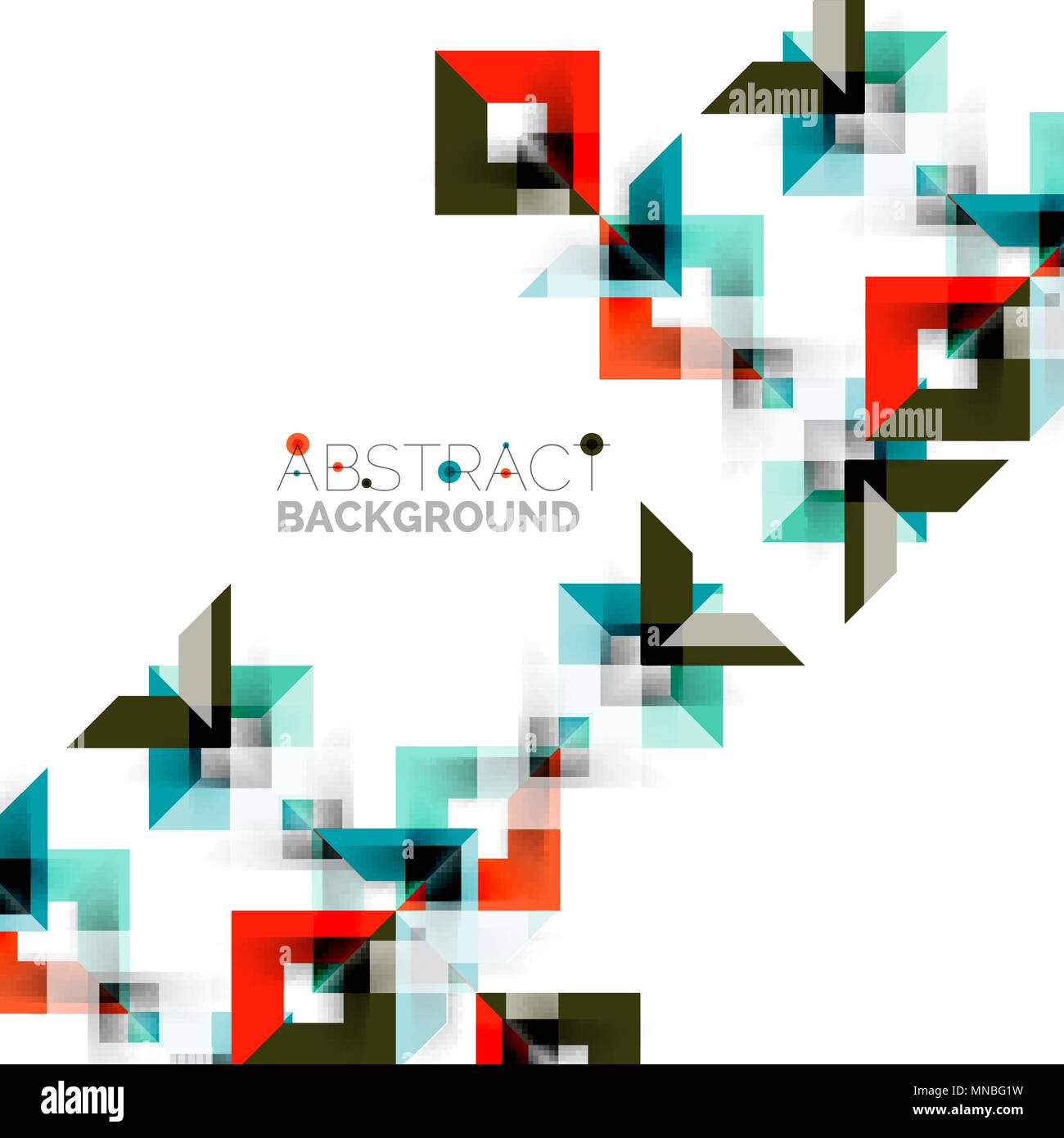 Modern square geometric pattern design on white. Modern square ...