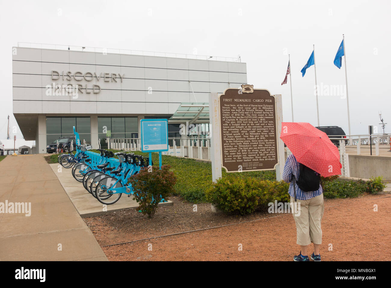 Discovery World Milwaukee Wisconsin Stock Photo