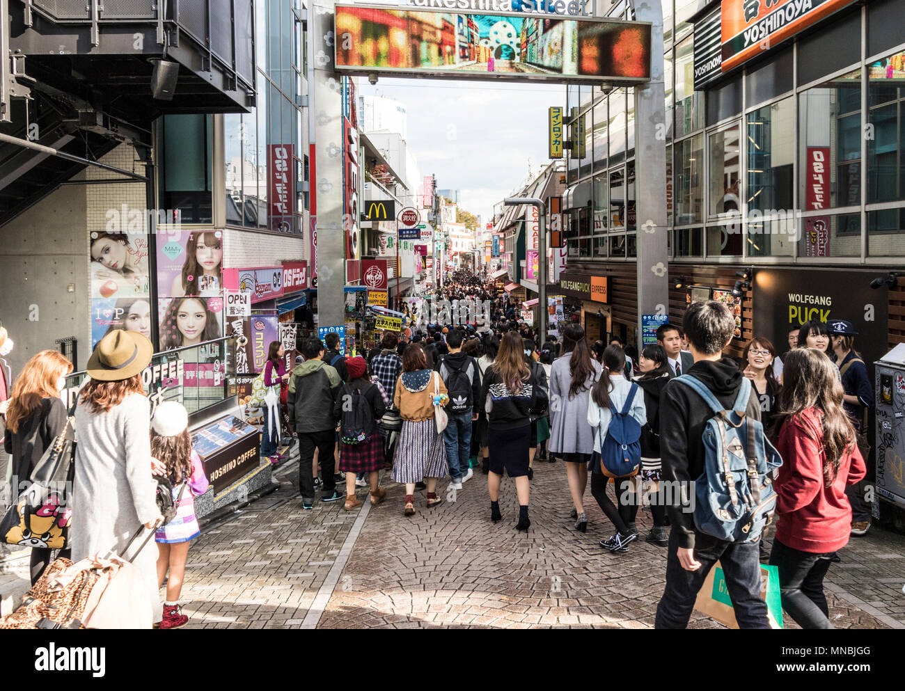 Takeshita street tokyo hi-res stock photography and images - Alamy