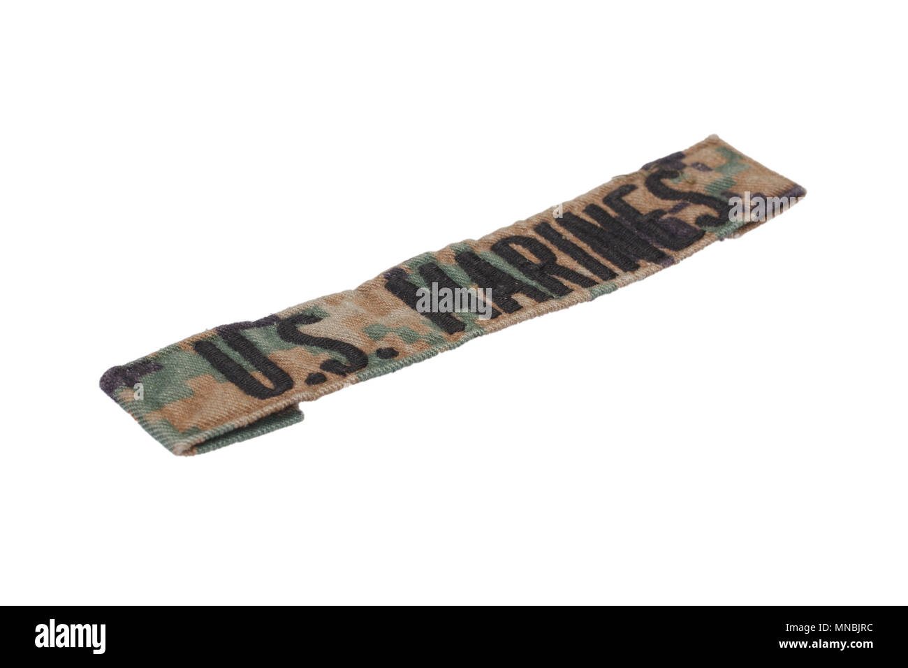 US MARINES uniform badge isolated on white background Stock Photo - Alamy