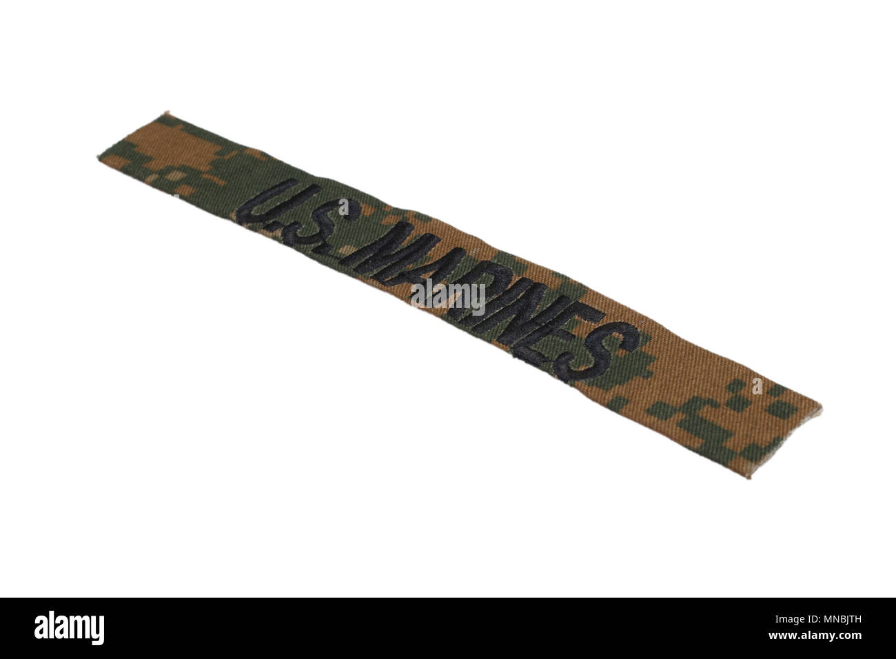 US MARINES uniform badge isolated on white background Stock Photo - Alamy