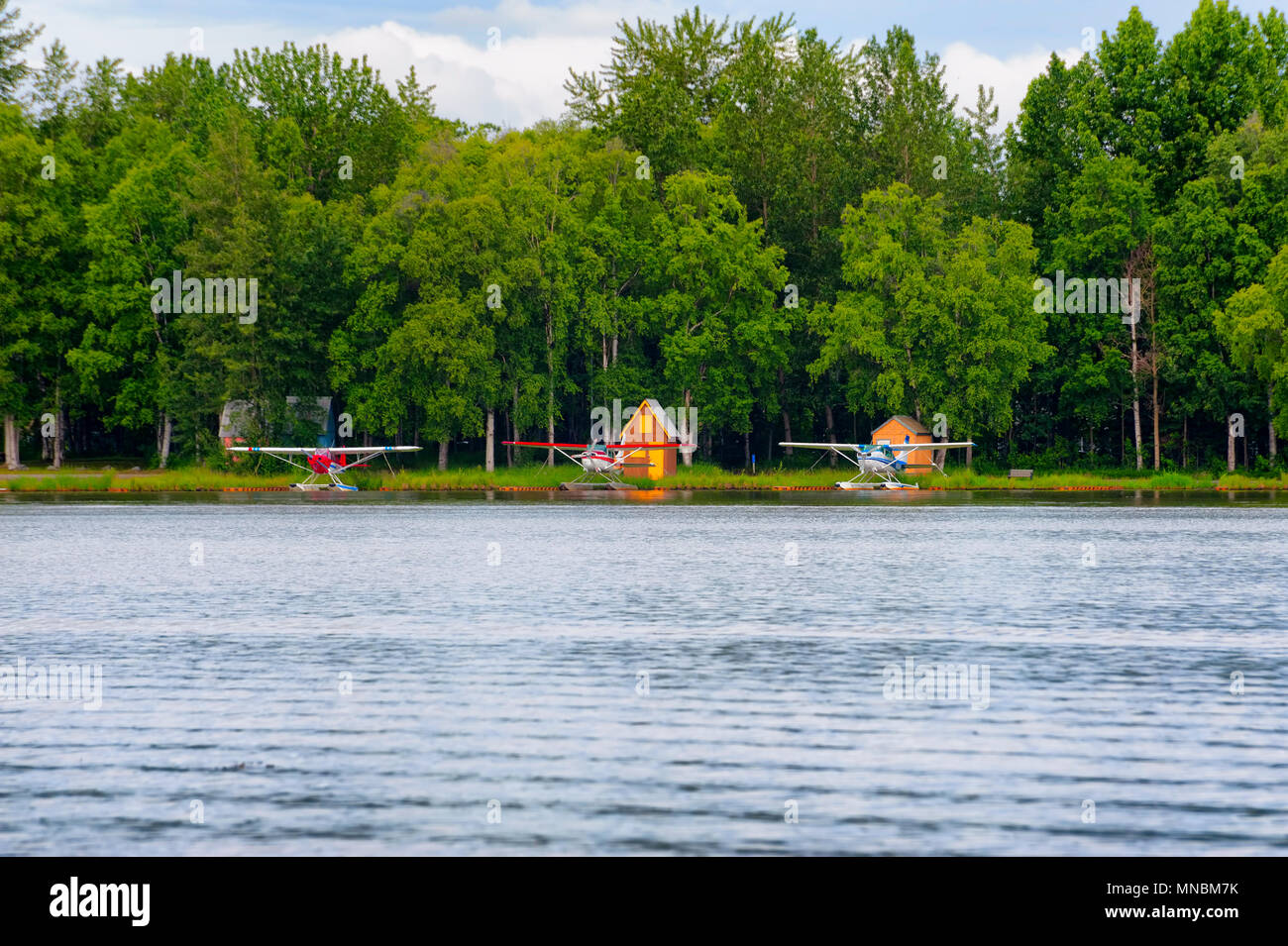 Lake Hood is a water airport located in Anchorage Alaska where only